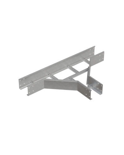 Т-отвод лестничный 150х800х2,0 мм HD85 N КМ-профиль (LTD150-800-2.0 HD85 N) в Таганроге Аксессуары для лотков Pintop.ru