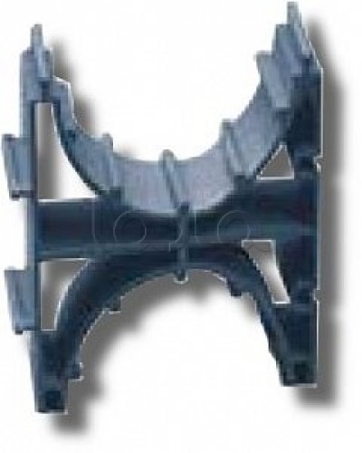 Держатель расстояния (кластер) для двустенных труб, д.110, одинарный DKC (025111) в Таганроге Держатели, клипсы, скобы Pintop.ru