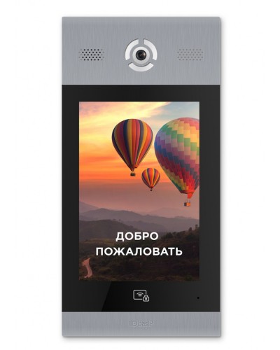 Видеопанель вызывная BAS-IP AA-14FB SILVER в Таганроге Вызывные видеопанели малоабонентные Pintop.ru
