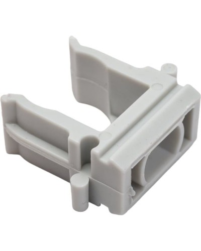 Крепёж-клипса для труб ø16 мм, серая (100 шт/уп)Rexant (28-0116-2) в Таганроге Держатели, клипсы, скобы Pintop.ru