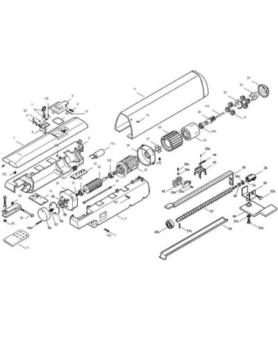 Планка перфор. д/конц. выкл. ATI 5 Came 119RID117 в Таганроге Запчасти для шлагбаумов и автоматики Pintop.ru