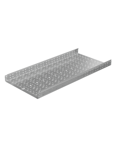 Лоток перфорированный 80х600х1,0 L3000 мм Быстрый монтаж ПЛЮС INOX304 КМ-Профиль (LPplus80-600-1.0-3000 INOX304) в Таганроге Кабельные лотки Pintop.ru