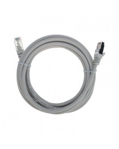 Патч-корд F/UTP, CAT 6, RJ45-RJ45, 26AWG, LSZH, серый, 3м REXANT 02-0210-3 в Таганроге Патчкорды (медные) Pintop.ru