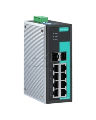 Коммутатор неуправляемый промышленный 8-портовый Moxa EDS-G308-2SFP в Таганроге Коммутаторы Pintop.ru
