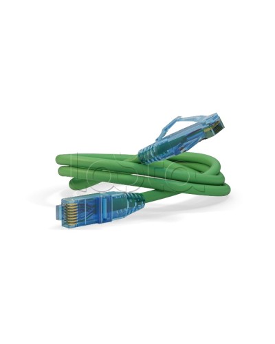 Патч-корд U/UTP Hyperline PC-LPM-UTP-RJ45-RJ45-C6-3M-LSZH-GN в Таганроге Патчкорды (медные) Pintop.ru