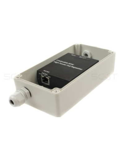 Уличный удлинитель PoE af/at/bt по витой паре до 280м (до 48.86Вт) SC&T IP04R-SO в Таганроге Видеоусилители, Модуляторы, Делители Pintop.ru