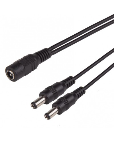 Разветвитель питания на 2 разъема 2,1*5,5мм REXANT (14-0320) в Таганроге Коннекторы Pintop.ru