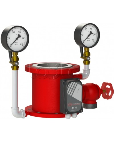 Узел управления спринклерный водозаполенный Спецавтоматика УУ-С65/1,6В-ВФ.О4 Прямоточный-65-01 с камерой задержки в Таганроге Устройства пуска водяного пожаротушения Pintop.ru