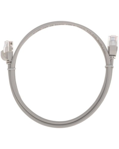 Патч-корд U/UTP, CAT 6A (10G), RJ45-RJ45, 28AWG, LSZH, серый, 1м REXANT 02-0380-1 в Таганроге Патчкорды (медные) Pintop.ru