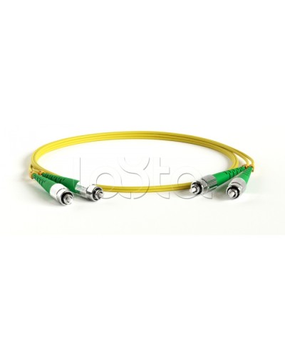 Патч-корд волоконно-оптический Hyperline FC-D2-9-FC/AR-LC/AR-H-1M-LSZH-YL в Таганроге Патч-корды оптические Pintop.ru