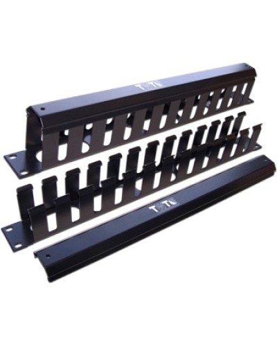 Органайзер кабельный горизонтальный 19 c крышкой, 2U TWT TWT-ORG/CV-2U в Таганроге Кабельные органайзеры Pintop.ru