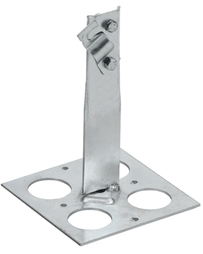 Держатель проводника круглого 6-10мм винтовой IEK (ZDP85-11-6-16-150) в Таганроге Крепеж Pintop.ru