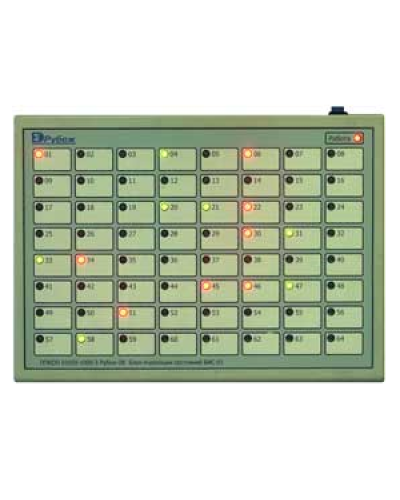 Блок индикации состояний Сигма-ИС БИС-01 в Таганроге Адресная система пожарной сигнализации Сигма-ИС Pintop.ru