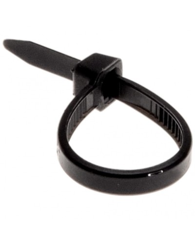 Хомут-стяжка нейлоновый 2.5х100 мм чёрный (100шт/уп) REXANT 07-0101 в Таганроге Стяжки-хомуты Pintop.ru