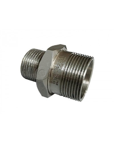 Металлический резьбовой переходник взрывозащищённый Магнито-контакт Ех-переходник МКВМ 01МН 1МН Н (М16х1,5/М20х1,5) 1Ex d IIС Gb/PB Ex d I Mb или Ex tb IIIС Db или 0Ex ia IIC Ga или 1Ex e IIС Gb в Таганроге Дополнительное оборудование (Ex) Pintop.ru