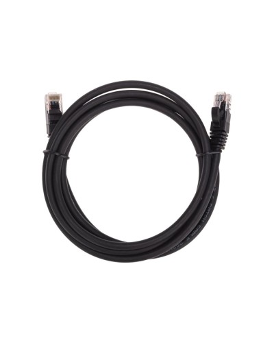 Патч-корд U/UTP, CAT 6, RJ45-RJ45, 26AWG, LSZH, черный, 2м REXANT 02-0292-2 в Таганроге Патчкорды (медные) Pintop.ru