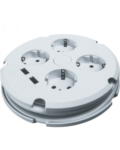 Удлинитель Navigator 61 456 NPE-USB02-04-150-ESC-3X1с/з выкл.4 гн.1.5м USB2.1A в Таганроге Блоки розеток Pintop.ru