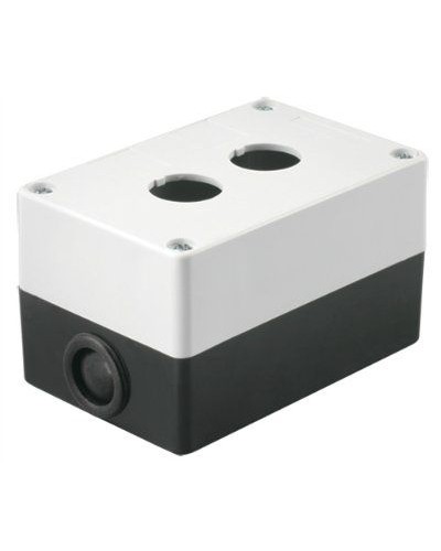 Корпус КП102 для кнопок 2 места белый IEK BKP10-2-K01 в Таганроге Аксессуары для кабель-канала Pintop.ru