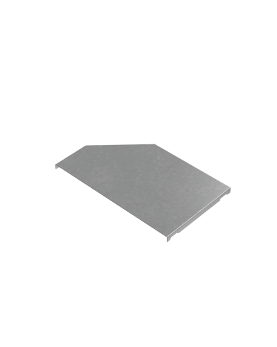 Крышка переходника правого 200-300 мм ПЛЮС КМ-Профиль (KPDplus200-300-R) в Таганроге Аксессуары для лотков Pintop.ru