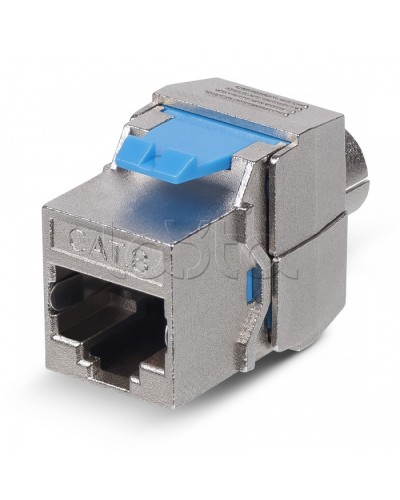 Вставка Keystone Jack RJ-45(8P8C) Cabeus KJ-RJ45-Cat.8-SH-180-Toolless в Таганроге Модули Keystone Pintop.ru