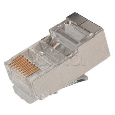 Джек RJ-45 8P8C CAT 5e (экран) (100шт/уп) REXANT 05-1023