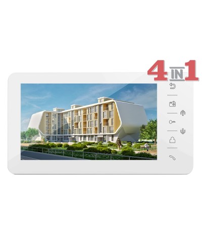 Монитор цветного видеодомофона Tantos Prime HD (White) в Таганроге Абонентские видеоустройства Pintop.ru