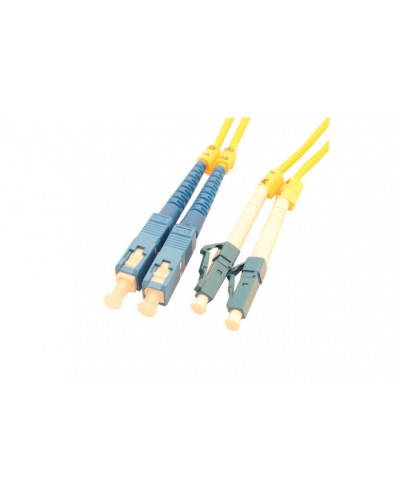 Патч-корд оптический LANMASTER LAN--2ST-2LC/SU-10 в Таганроге Патч-корды и пигтейлы Pintop.ru