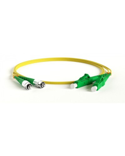 Патч-корд волоконно-оптический Hyperline FC-D2-9-FC/AR-FC/AR-H-1M-LSZH-YL в Таганроге Патч-корды оптические Pintop.ru