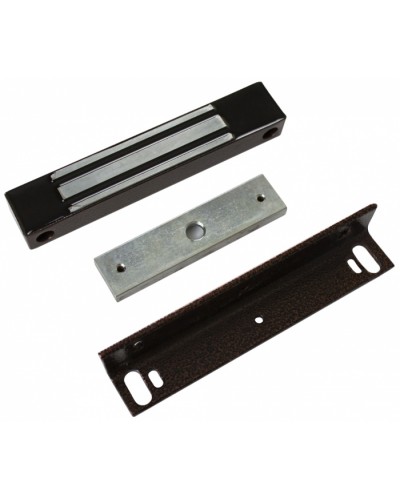 Замок электромагнитный влагозащищенный AccordTec ML-350N KB-2 с уголком (коричневый) в Таганроге Электромагнитные замки Pintop.ru