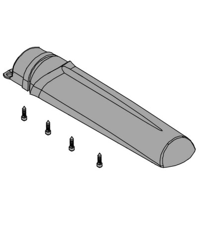 Крышка кожуха винта АХ302304, АХ3024, АХ402306, АХ412306 Came 119RID308 в Таганроге Запчасти для шлагбаумов и автоматики Pintop.ru