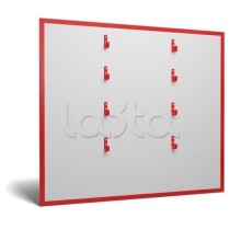 Щит пожарный открытый металлический с задней стенкой "Я" (без комплекта, 1210*1100) Ярпожинвест