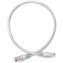 Патч-корд RJ45 TWT UTP кат.6, с заливными колпачками, 2.0 м, серый TWT TWT-45-45-2.0/6-GY