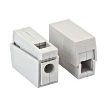 Строительно-монтажная клемма СМК 224-111 проходная на 1 проводник 1,0-2,5(4.0)мм2 (100шт.) EKF (plc-smk-111) - Строительно-монтажная клемма СМК 224-111 проходная на 1 проводник 1,0-2,5(4.0)мм2 (100шт.) EKF PROxima