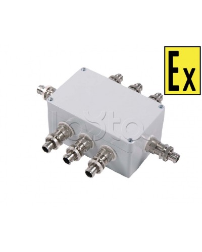 Коробка коммутационная взрывозащищенная Компания СМД КВМК Exe А 101008 в Таганроге Комутационные взрывозащищенные коробки Pintop.ru