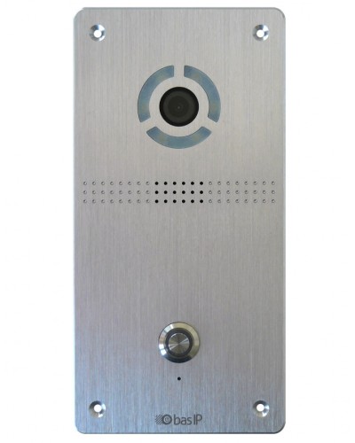 Панель вызывная BAS-IP AV-04FD SILVER в Таганроге Вызывные IP панели Pintop.ru