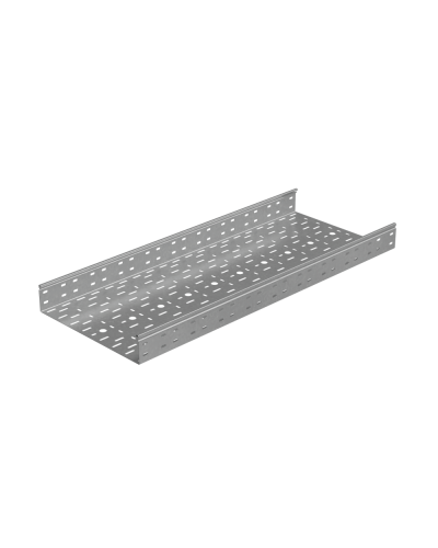 Лоток перфорированный 80х400х1,5 L2000 мм Стандарт ПЛЮС INOX304 КМ-Профиль (LPEplus80-400-1.5-2000 INOX304) в Таганроге Кабельные лотки Pintop.ru