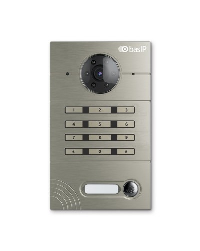 Панель вызывная BAS-IP AV-01KD GREY в Таганроге Вызывные видеопанели малоабонентные Pintop.ru