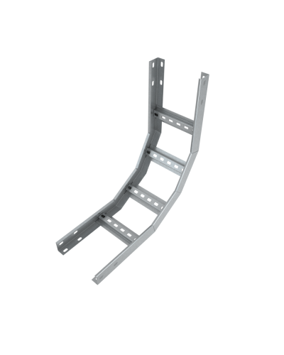 Угол лестничный вертикальный внутренний 90 гр. 80х300х1,2 мм Быстрый монтаж HD85 КМ-профиль (LNLS90-80-300-1.2 HD85) в Таганроге Аксессуары для лотков Pintop.ru