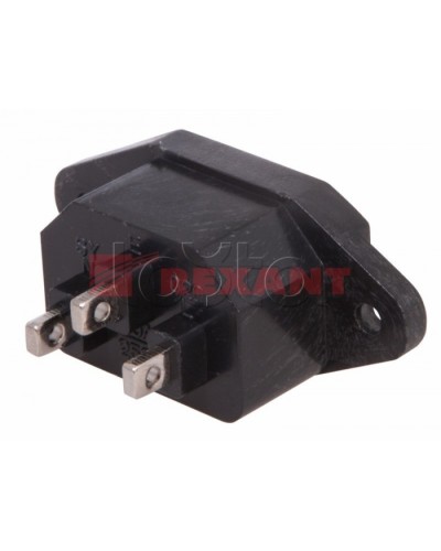 Гнездо сетевое на корпус (25шт/уп) REXANT 11-0001 в Таганроге Коннекторы Pintop.ru