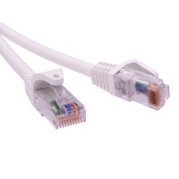Патч-корд неэкранированный CAT6 U/UTP 4х2, LSZH, белый, 7м DKC RN6UU4570WH