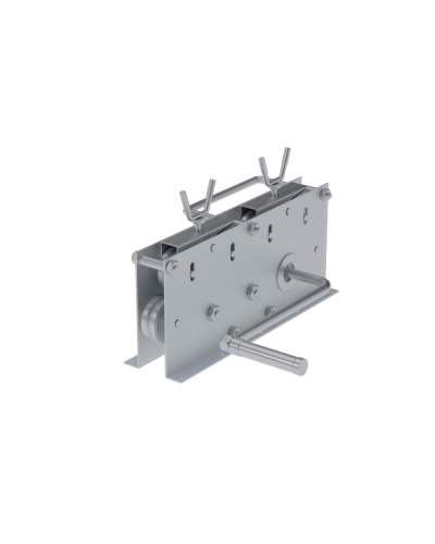 Выпрямительная машинка 9-роликовая для прутка Ø 6-10 мм и полосы от 10х3 мм до 40х4 мм КМ-Профиль (MRP9) в Таганроге Монтажные материалы Pintop.ru