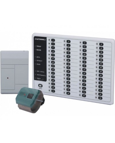 Комплект мобильной тревожно-вызывной сигнализации Альтоника РИФ Наряд в Таганроге Радиоканальная тревожно-вызывная система Риф Наряд Альтоника Pintop.ru