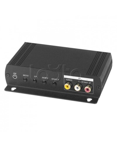 Конвертер аудио и композитного видеосигнала в VGA и HDMI-сигнал SC&T AD001HH в Таганроге Видеоусилители, Модуляторы, Делители Pintop.ru