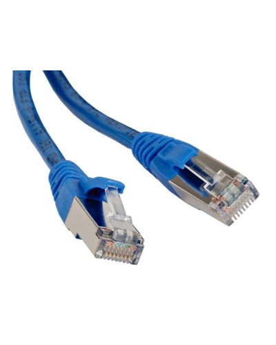 Патч-корд F/UTP Hyperline PC-LPM-STP-RJ45-RJ45-C6-5M-LSZH-BL в Таганроге Патчкорды (медные) Pintop.ru