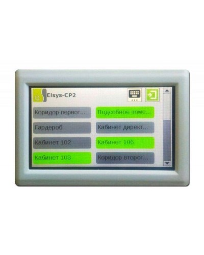 Клавиатура подсистемы охранной сигнализации СКУД Elsys Elsys-CP2 Black в Таганроге Дополнительное оборудование для СКУД Pintop.ru