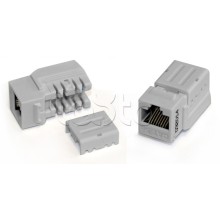 Вставка Keystone Jack RJ-45(8P8C), категория 6A, 110 IDC синяя Hyperline (KJNE-8P8C-C6A-90-BL)