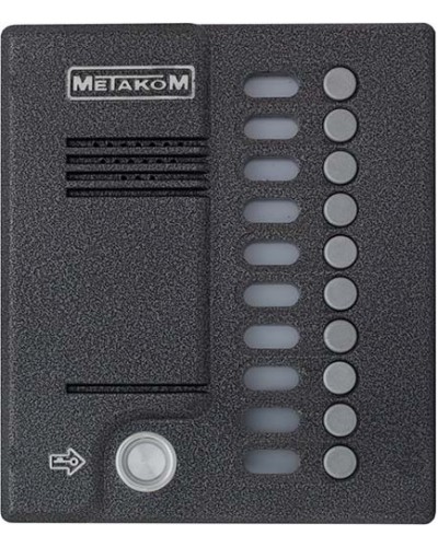 Блок вызова домофона Метаком MК10.2-TM4EV в Таганроге Вызывные видеопанели малоабонентные Pintop.ru