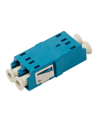 Адаптер оптический LC, SM, корпус SC без фланцев, дуплексный LANMASTER (LAN-2LCS/NF-AM-SM) в Таганроге Проходные адаптеры и розетки оптические Pintop.ru