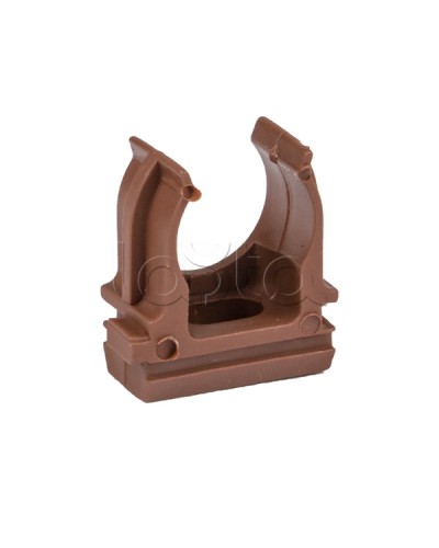 Крепеж-клипса d25 мм (10 шт) темное дерево EKF-Plast (derj-z-25d) в Таганроге Держатели, клипсы, скобы Pintop.ru