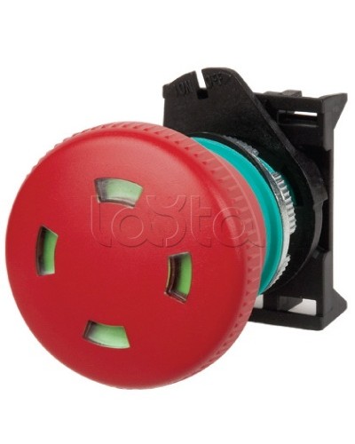 Кнопка аварийная грибовидная типа тяни-толкай с индикацией O 40 DKC ABHT1P4S в Таганроге Аксессуары для стоек и шкафов Pintop.ru